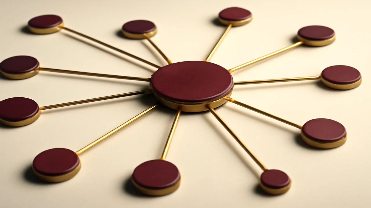 Editorial illustration of the NPP settlement topology
