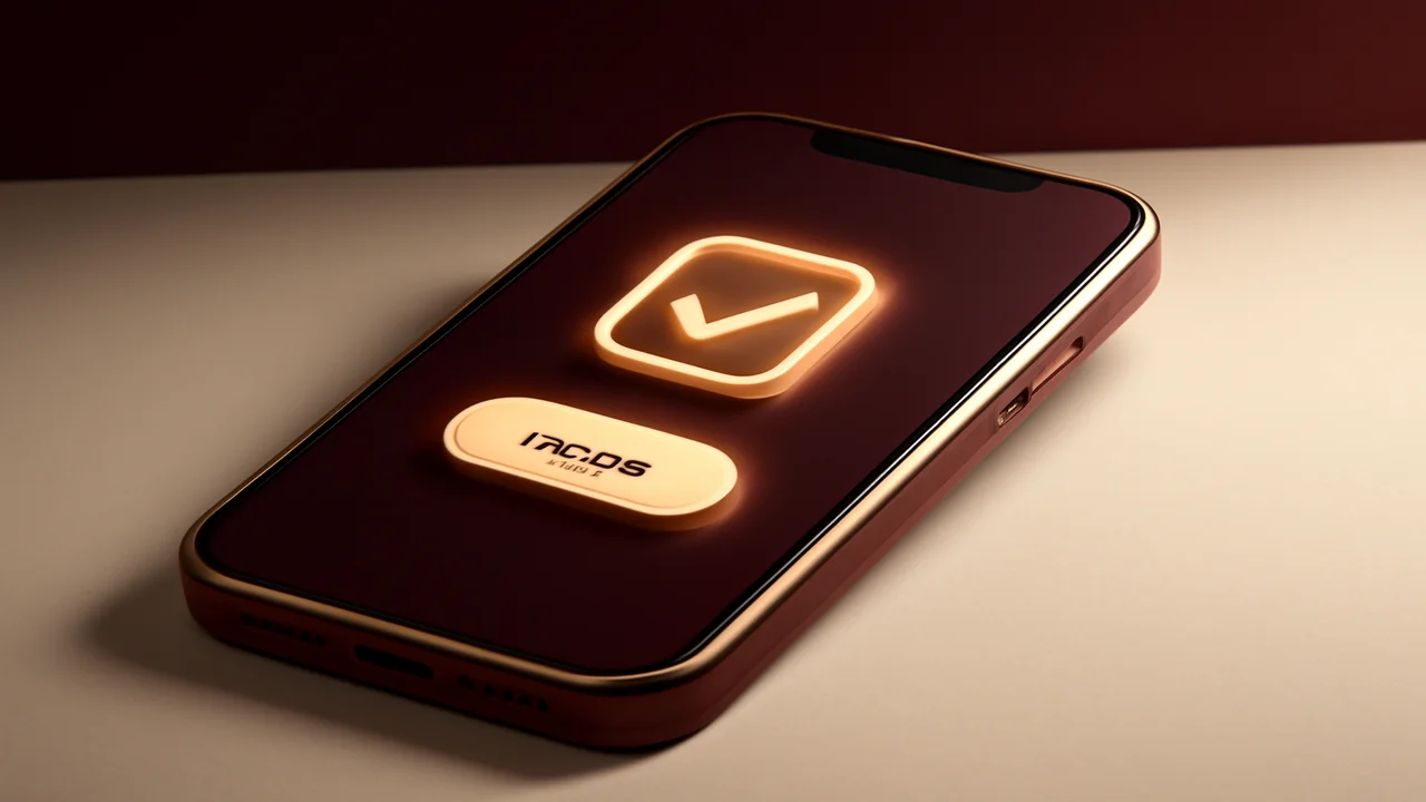 Editorial illustration of a smartphone two factor approval prompt