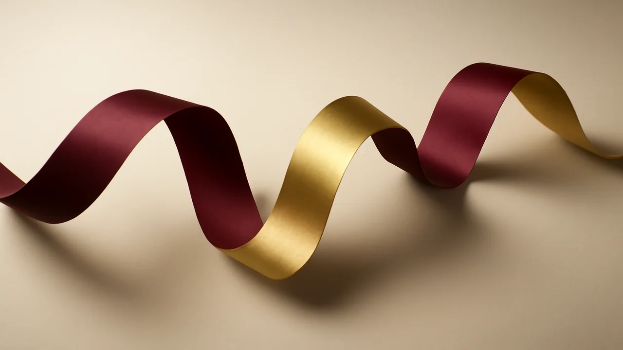 Editorial illustration of a volatility concept
