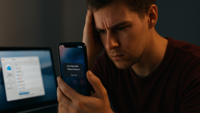 “Syncing with iCloud Paused”