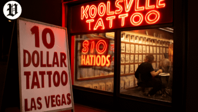 10 Dollar Tattoo Las Vegas
