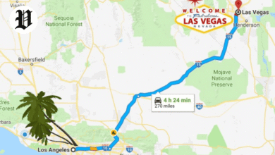 Las Vegas to Los Angeles Drive