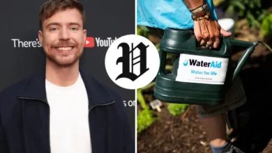 MrBeast supporting WaterAid through his charity and philanthropy projects