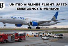 United Airlines Flight UA770 Emergency Diversion