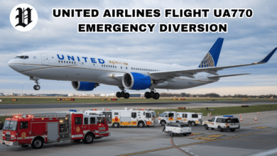 United Airlines Flight UA770 Emergency Diversion