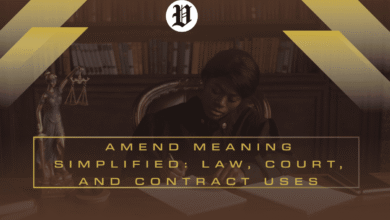 Amend Meaning