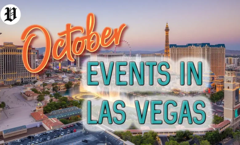 Events in Las Vegas October 2025