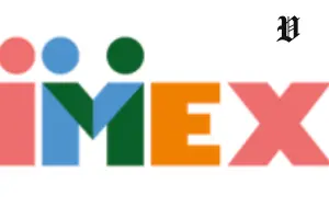 IMEX America colorful event logo with abstract people icons