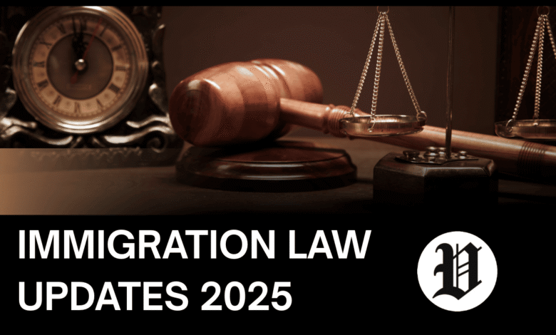 Immigration Law Updates 2025