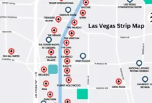 Las Vegas Strip Map