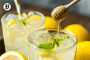 Lemon and honey mix for dark spots.