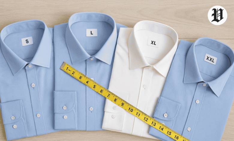 Men's Shirt Size Chart